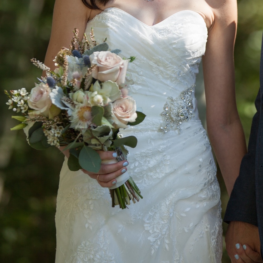 Maggie Sottero "Myra" Lace Wedding Gown